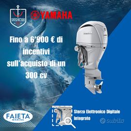 PROMO Motore Yamaha F300cv Bianco P.Consegna