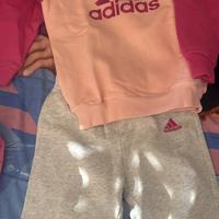 Tuta bambina adidas 2-3 anni