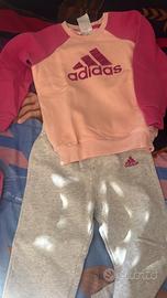 Tuta bambina adidas 2-3 anni