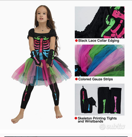 Vestiti carnevale bambina 9 on sale anni