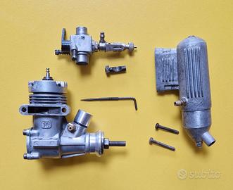 Motore Thunder Tiger GP10 RC + VVC (no Supertigre)