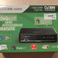 Decoder satellitare tivusat 