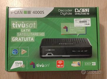 Decoder satellitare tivusat 