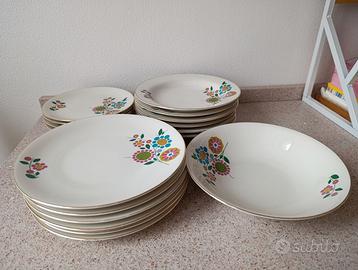 Blaukera-Set piatti vintage tot. 19 pezzi