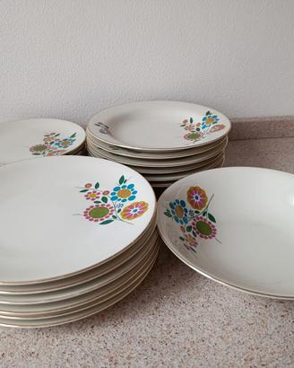 Blaukera-Set piatti vintage tot. 19 pezzi