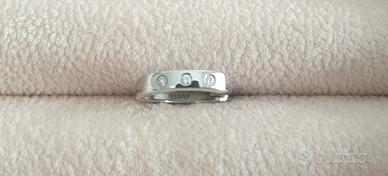 Orecchino Glamira platino 950 con diamanti