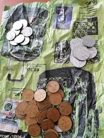 Monete lire 5, lire 10, lire 20