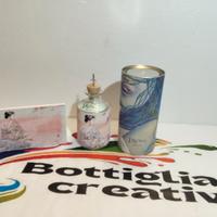SET JROSE N8, BOTTIGLIA VUOTA SCATOLA E QUADRETTO 