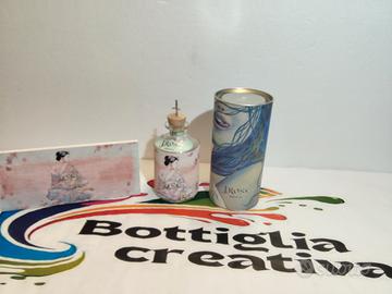 SET JROSE N8, BOTTIGLIA VUOTA SCATOLA E QUADRETTO 