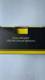 20 batterie litio CR123A - Morpilot