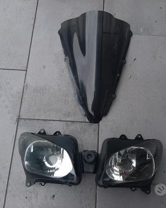 FARO E PLEXIGLASS RACING YAMAHA R1 98 / 01