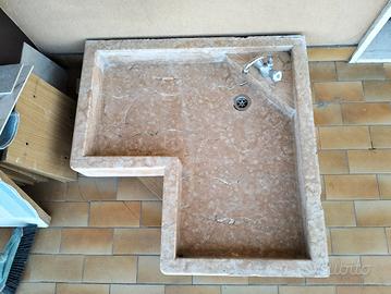 lavandino in marmo