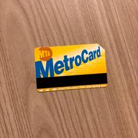 Metro card New York