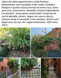 appartamento entrata indipendente a Zola predosa
