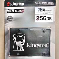 SSD 256 GB Kingston KC600 SATA 3