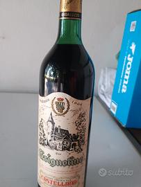 bottiglia vintage di Grignolino del 1966