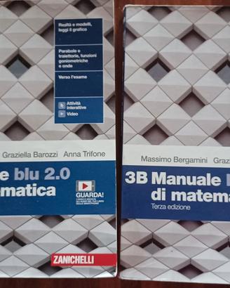 9788808388810 manuale blu 2.0 di matematica 3A  3B
