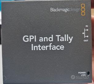 Blackmagic GPI e Tally Interface