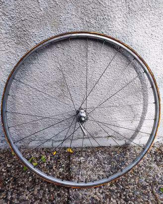 Coppia ruote bici corsa vintage mozzo Campagnolo