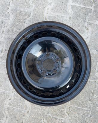4 CERCHI R 16" ACCIAIO 6,5 FORD ORIGINALI SENSORE