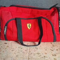 Borsone rosso scuderia Ferrari originale 65x30x38