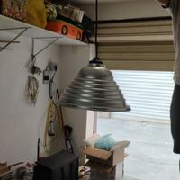 lampadario in acciaio