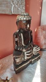 Statua in legno Buddha - made in Indonesia 