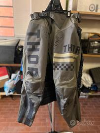 Pantaloni Thor enduro cross tg.34