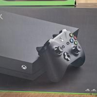 Xbox One X con telecomando, no controller