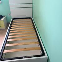 letto singolo a contenitore