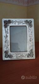 cornice argento laminato 