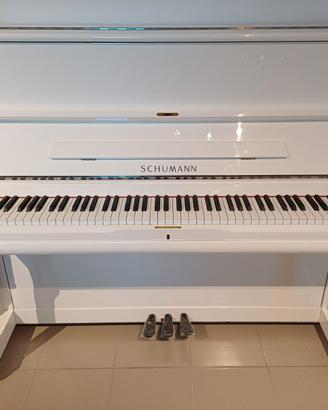 Pianoforte verticale SCHUMANN mod. 120 bianco