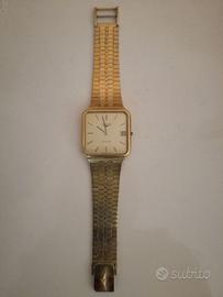 Orologio placato oro longines anni 70 80 Abbigliamento e