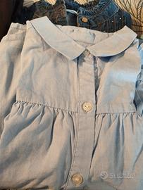 Set 7 vestiti bambina cm 110-116