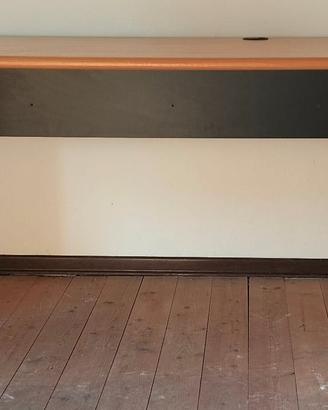 Scrivania 150x75 h.73 in legno finitura ciliegio