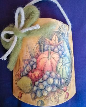 coppo decorato "autunno"