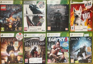 Lotto giochi Xbox 360: Red Dead Redemption+7giochi