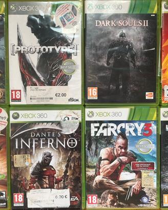 Lotto giochi Xbox 360: Red Dead Redemption+7giochi