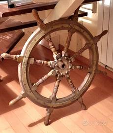 Timone nautico autentico 100 cm - Vintage original