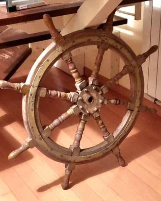 Timone nautico autentico 100 cm - Vintage original
