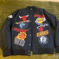 Bomber nero  imbottito NBA BASKET