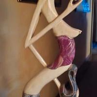 SCULTURA LEGNO ETNICO