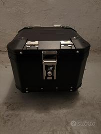Bauletto 44lt alluminio nero Moto Guzzi V85TT