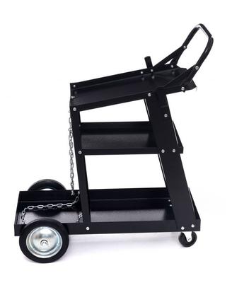 Carrello per saldatrice e bombola