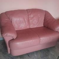 Divano 2 posti in pelle