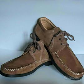 Mocassini uomo pelle scamosciata nuovi