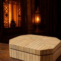 Antica scatola da scrittoio osso anni 20 oriente