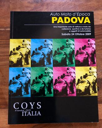 Catalogo coys auto moto d'epoca padova 2009