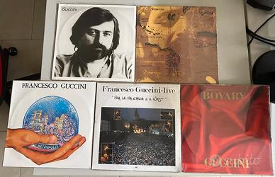 [ 5 VINILI LP] - Raccolta di Francesco Guccini