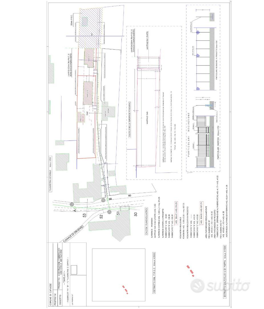 Terreno edificabile con progetto - Vista 3